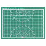 diskont-line.ru Коврик (мат) для резки BRAUBERG 3-слойный, А4 (300х220 мм), двусторонний, толщина 3 мм, зеленый
